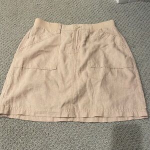 Linen skirt